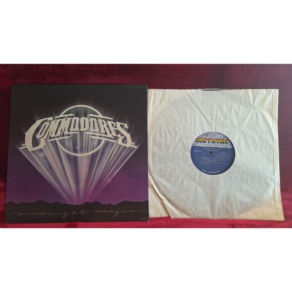 Original 1979 Commodores Midnight Magic Vinyl LP VG+/ VG - Picture 1 of 6